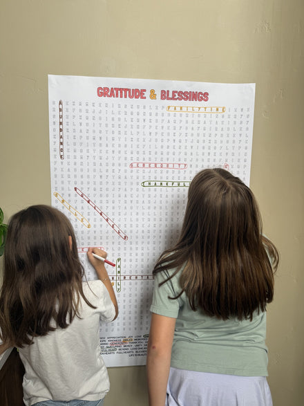 Gratitude & Blessings Giant Word Search Puzzle