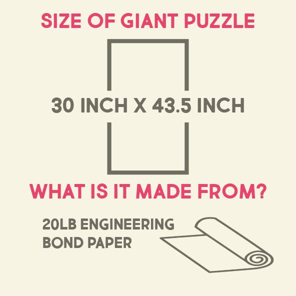 Friendsgiving Giant Word Search Puzzle