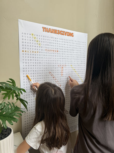 Thanksgiving Giant Word Search Puzzle