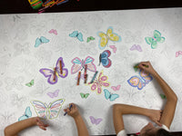 Thumbnail for Butterfly Table Size Coloring Sheet