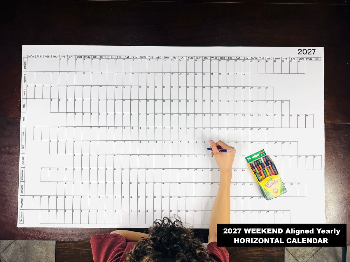 2027 Yearly Calendar