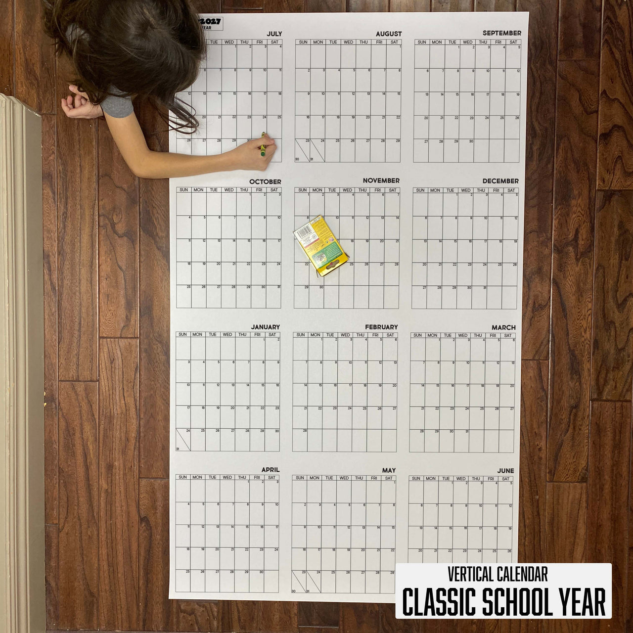 2026-27 Classic School Year Calendar