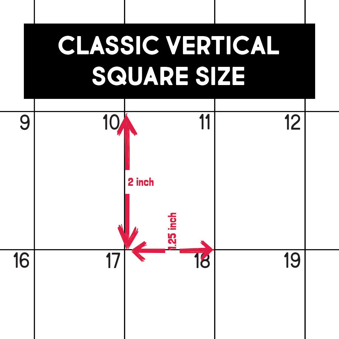 2026 Classic Sunday or Monday Start Yearly Calendar