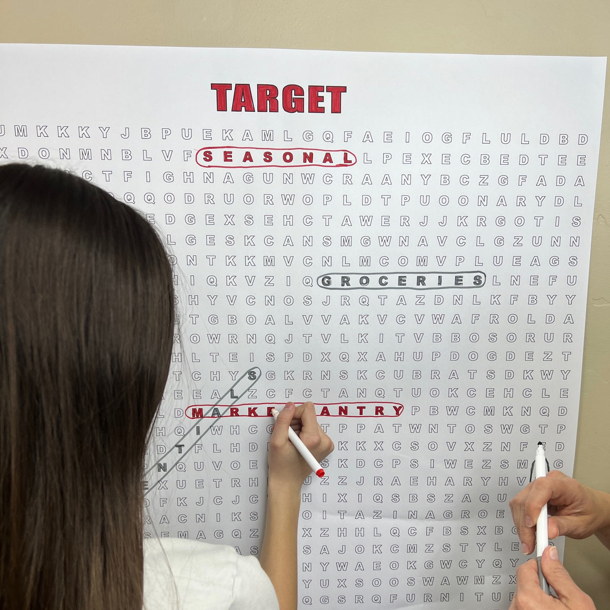 Target Giant Word Search Puzzle