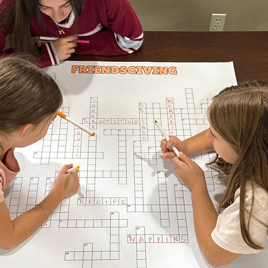 Friendsgiving Giant Crossword Puzzle