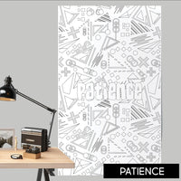 Thumbnail for Patience Table Size Coloring Sheet
