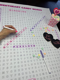 Thumbnail for Sweetheart Candy Words Giant Word Search Puzzle