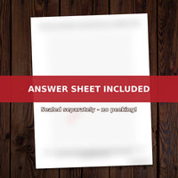 Thumbnail for The Impossible Christmas answer sheet included, sealed separately