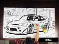 Thumbnail for 240sx Table Size Coloring Sheet