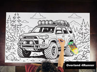 Thumbnail for Overland 4Runner Table Size Coloring Sheet