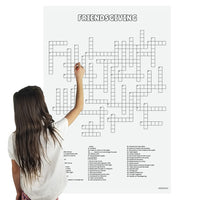 Thumbnail for Friendsgiving giant crossword puzzle poster