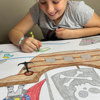 Thumbnail for giant pirate coloring page 1