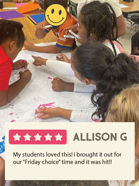 Monsters Coloring Sheet Testimonial 
