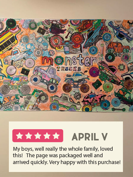 monster truck coloring sheet testimonial 