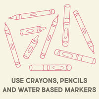 Thumbnail for crayons, pencils, and washable markers