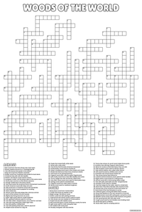 Thumbnail for Woods of the World Giant Crossword Puzzle - Cherry Creek Lane