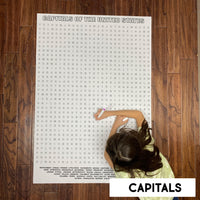 Thumbnail for Capitals of The United States Giant Word Search Puzzle