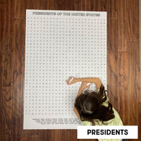 Thumbnail for USA Presidents Giant Word Search Puzzle