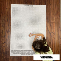 Thumbnail for Virginia State Giant Word Search Puzzle