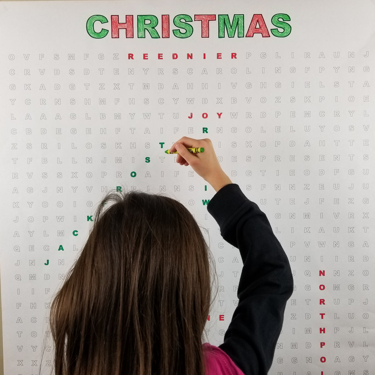 Christmas Giant Word Search Puzzle