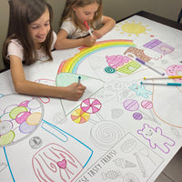 Thumbnail for I Spy Candyland Table Top Coloring Banner