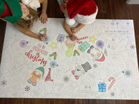 Thumbnail for Gnome Christmas Table Top Coloring Banner