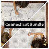 Thumbnail for Connecticut State BUNDLE Coloring and Word Search