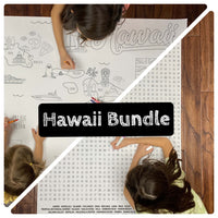 Thumbnail for Hawaii State BUNDLE Coloring and Word Search