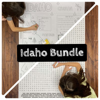 Thumbnail for Idaho State BUNDLE Coloring and Word Search