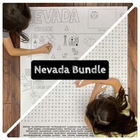 Thumbnail for Nevada State BUNDLE Coloring and Word Search