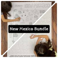 Thumbnail for New Mexico State BUNDLE Coloring and Word Search