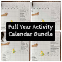 Thumbnail for Full Year Activity Calendar BUNDLE
