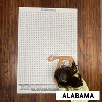 Thumbnail for Alabama State BUNDLE Coloring and Word Search