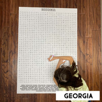 Thumbnail for Georgia State BUNDLE Coloring and Word Search
