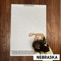 Thumbnail for Nebraska State BUNDLE Coloring and Word Search